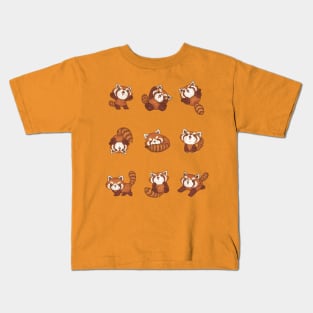 Many Red pandas Kids T-Shirt